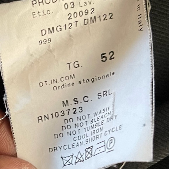 Armani Collezioni black one button blazer-16 - Picture 14 of 16